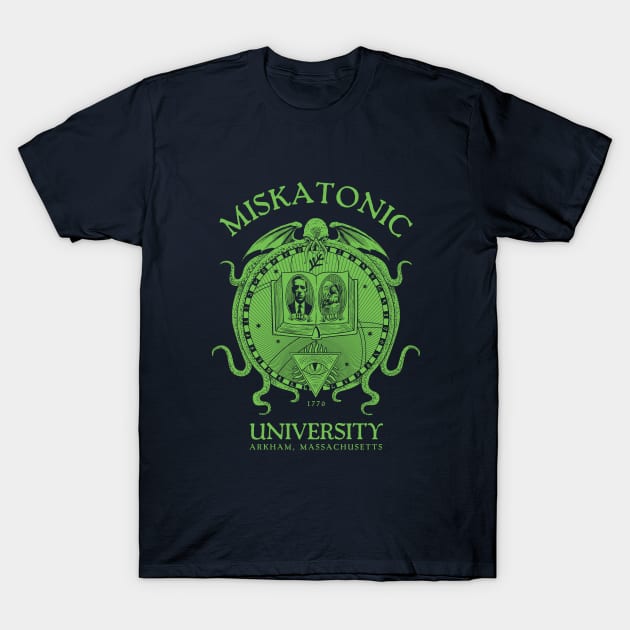 Miskatonic University T-Shirt by pavstudio